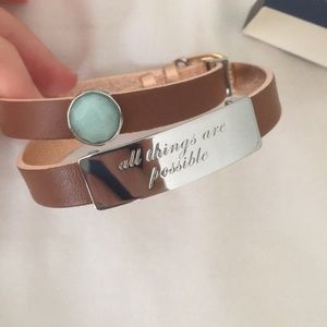 Keep Collective Reversible Leather Bracelet